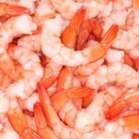 Cooked Prawns (Peeled, Tail on)